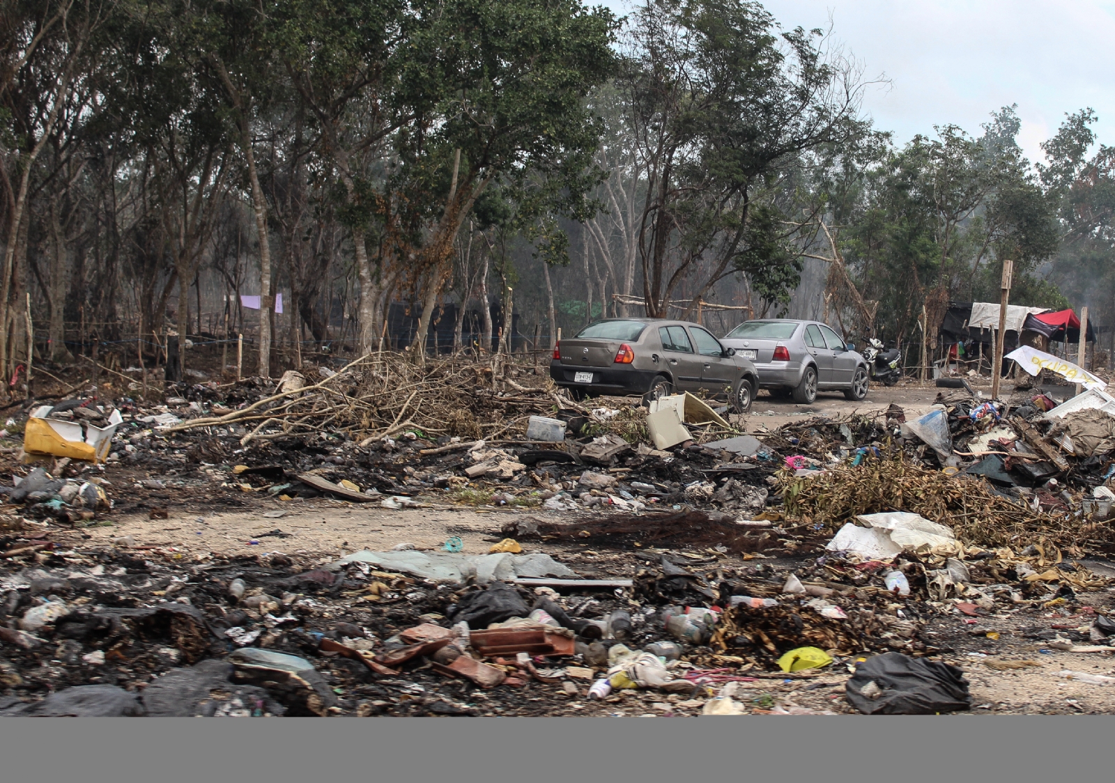 Los tiraderos de basura son un problema recurrente en Cancún