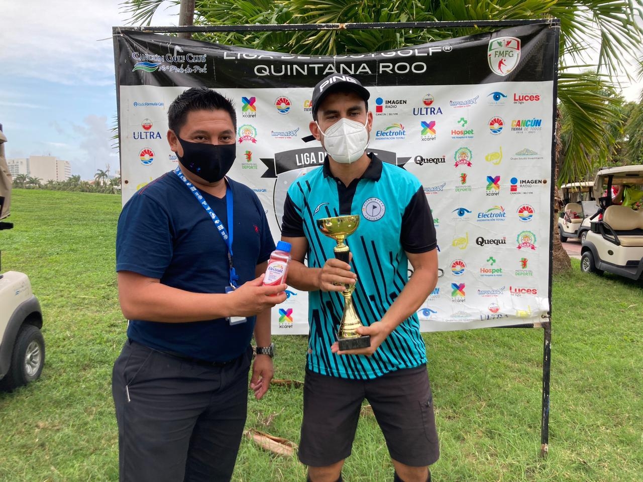 Español gana el Primer Torneo de la Amistad de Footgolf en Cancún