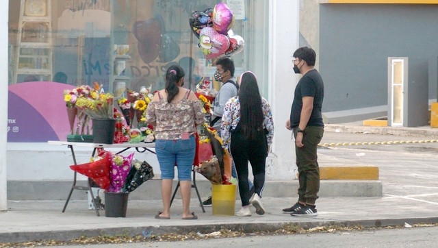 Pobre Día del Amor y la Amistad registran comerciantes de Campeche