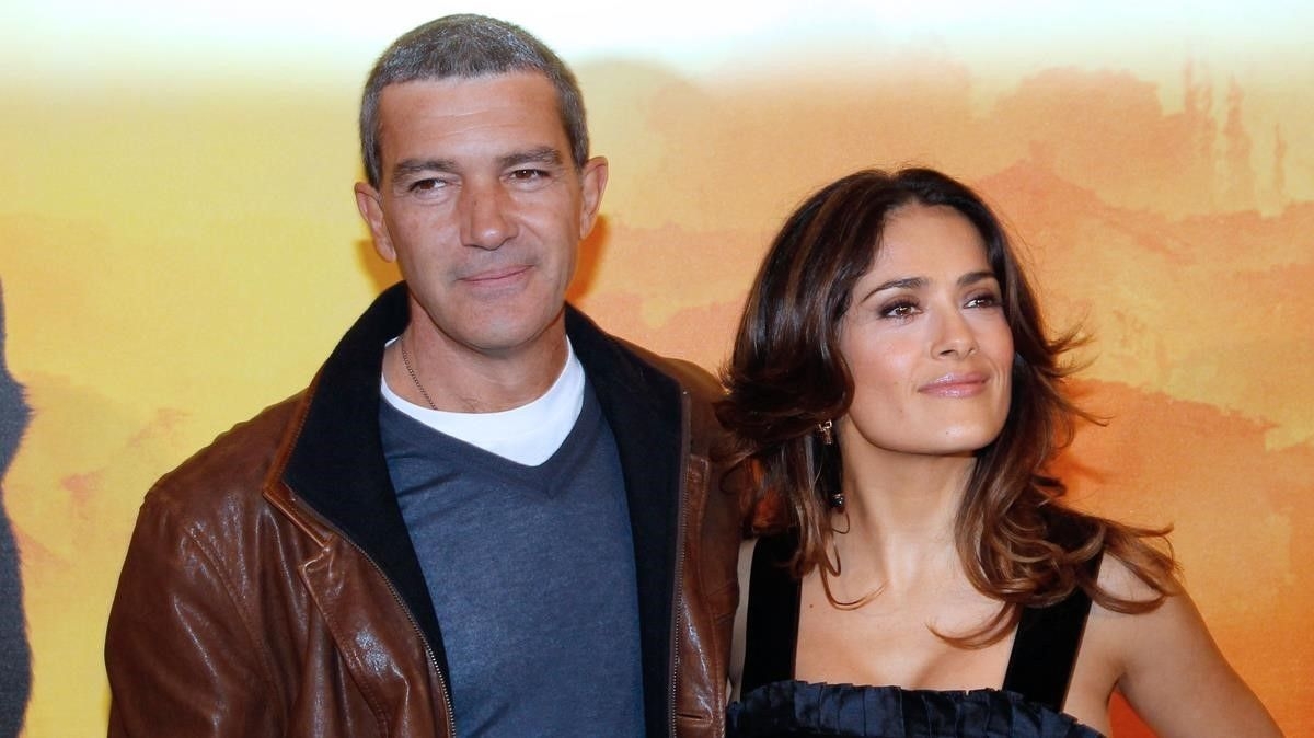 Salma Hayek revela incómodo momento con Antonio Banderas