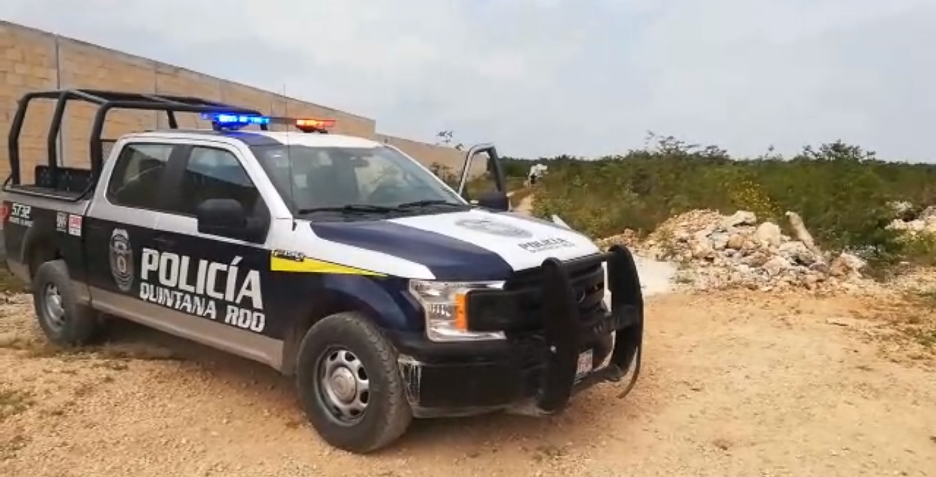 Encuentran cadáver descuartizado en camino de terracería de Cancún