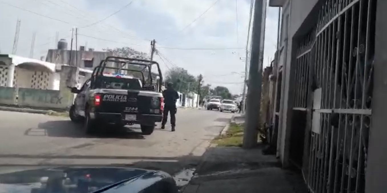 Se desata balacera entre delincuentes y policías en la Región 232 en Cancún