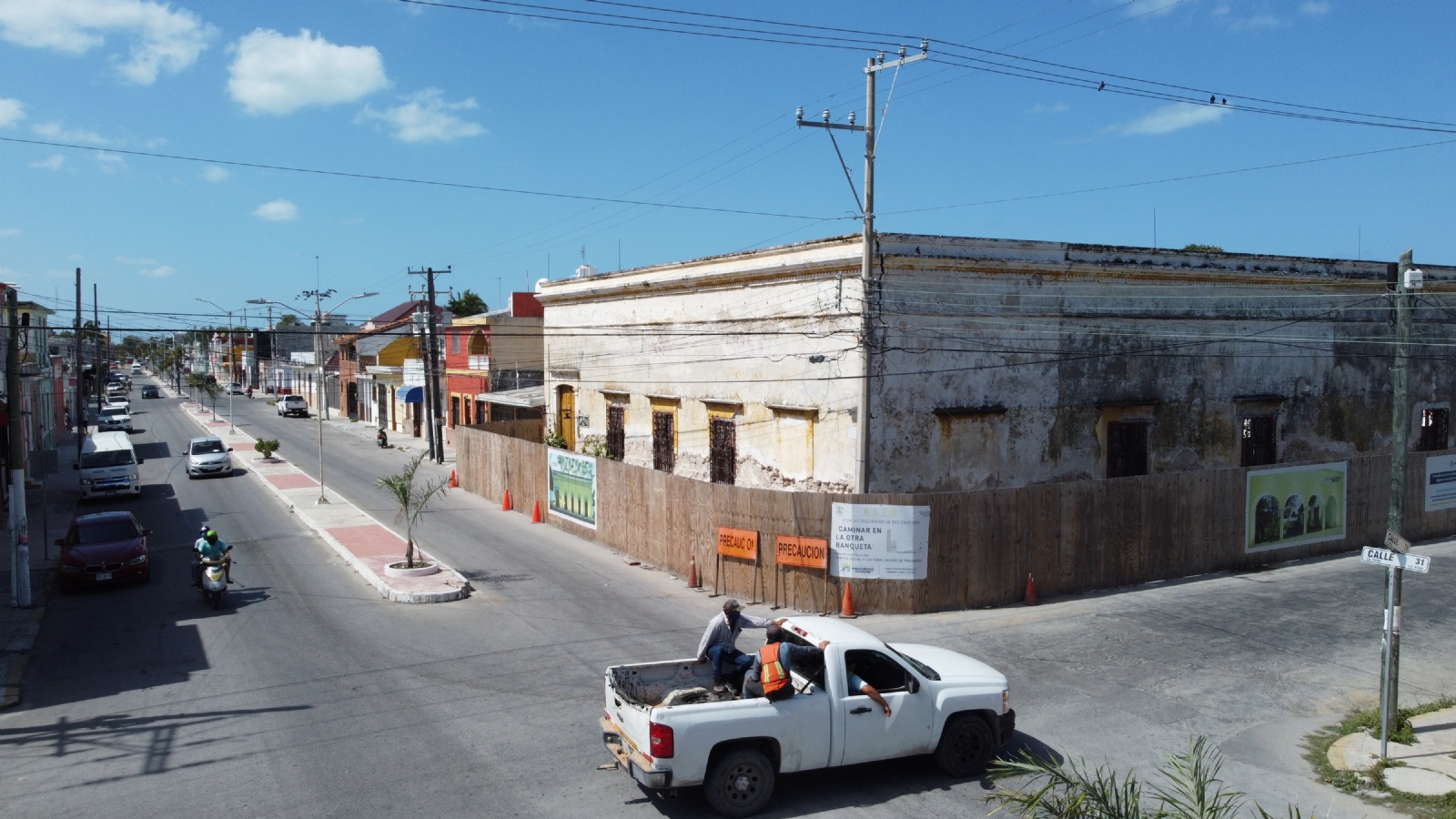 El menor fue visto con su uniforme escolar en Progreso