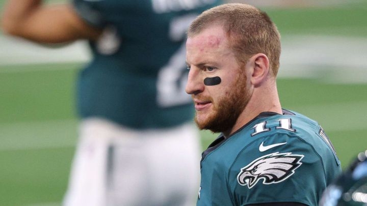 La última temporada de Carson Wentz no fue muy buena