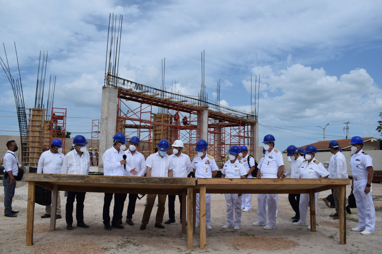 Los cimientos de la primera fase de la construcción incluirán un edificio de talleres y servicios de 638 metros cuadrados