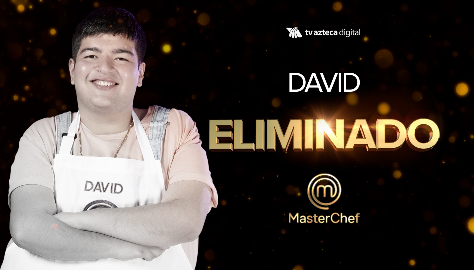 David Albiter queda eliminado de Masterchef México