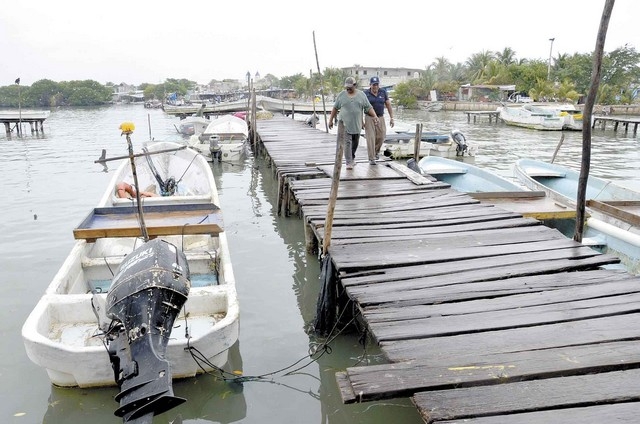 Frente Frío 36 genera pérdidas de 360 mil pesos a pescadores en Ciudad del Carmen