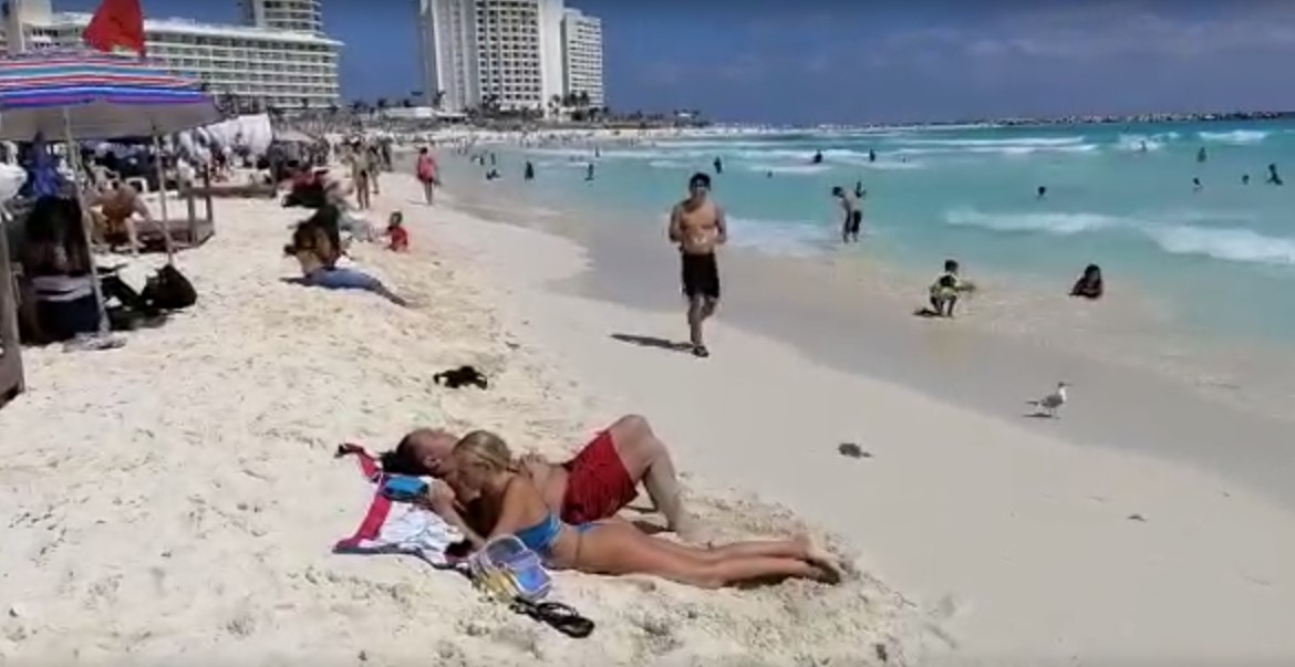 Se espera una temperatura máxima de 26 °C en Cancún