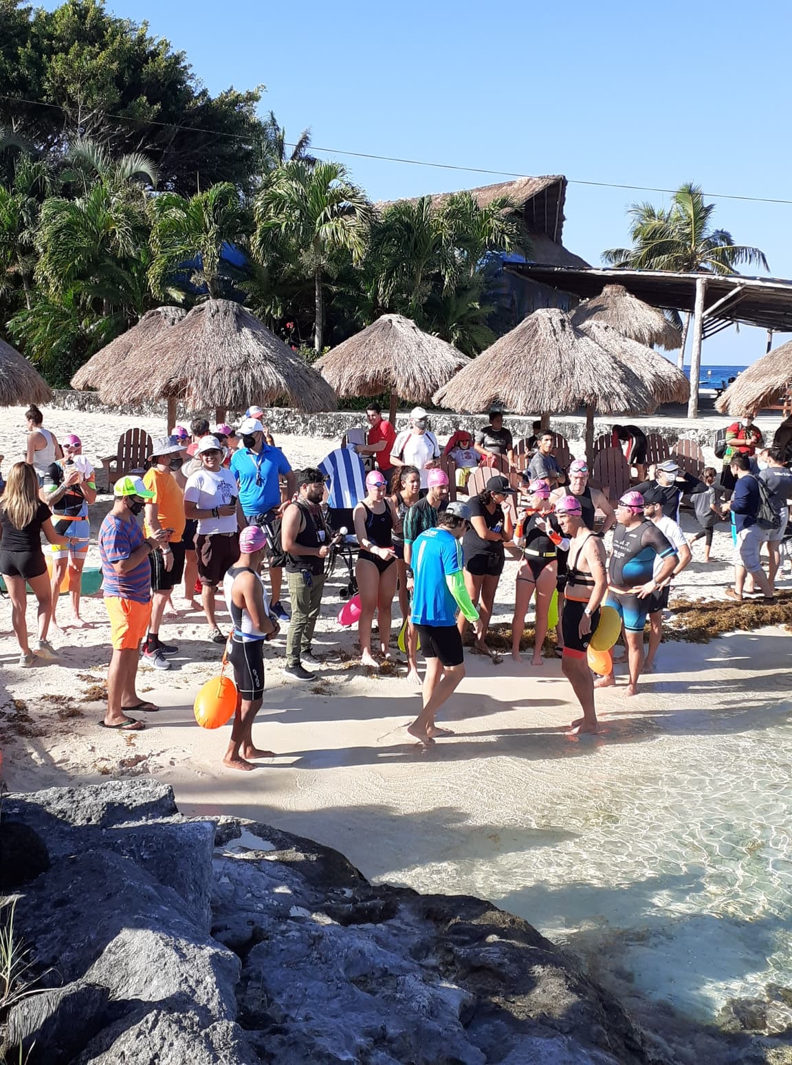 Así lució Parque Chankanaab por este evento deportivo