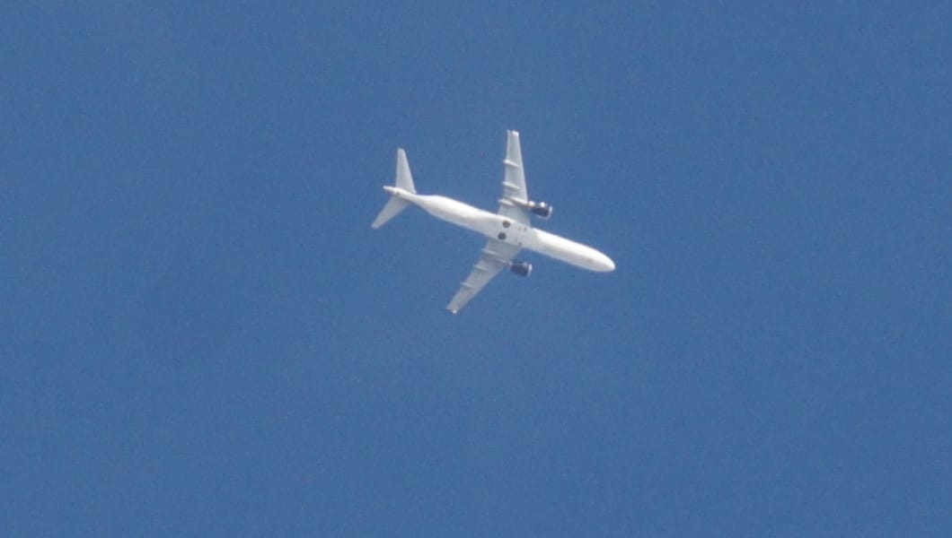 Cabe recordar que el vuelo salió desde las 6:00 a.m.