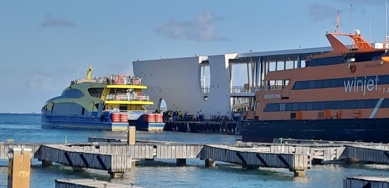 Representantes de las navieras indicaron que no hay suficientes pasajeros para incrementar las corridas de los ferrys en Cozumel