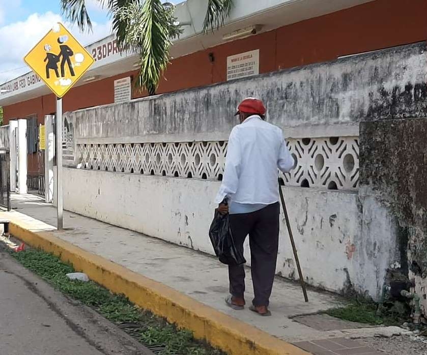 En las zonas rurales hay poco conocimiento para que los abuelitos se registren