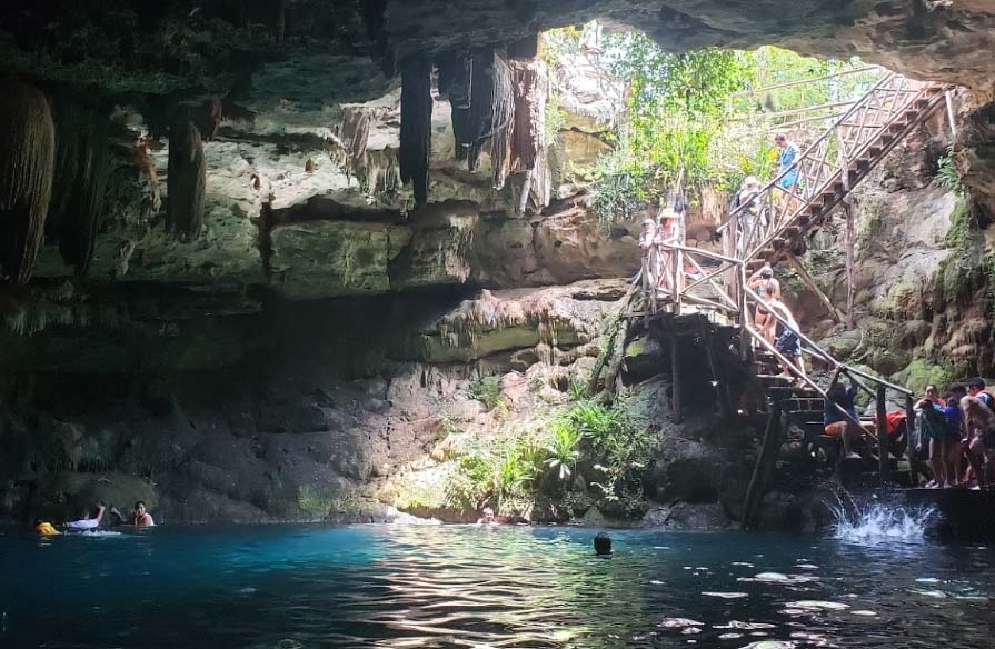 Cenote Kankirixche, un lugar ideal para el buceo en Yucatán