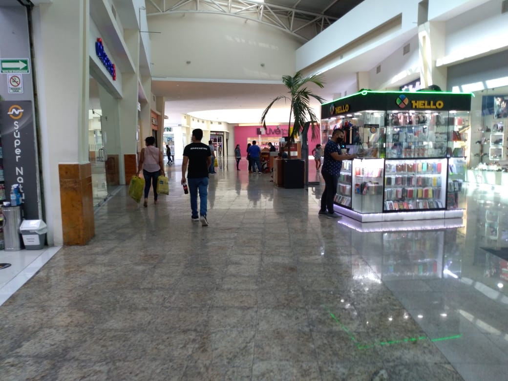 Semáforo Naranja provoca baja afluencia en comercios de Chetumal