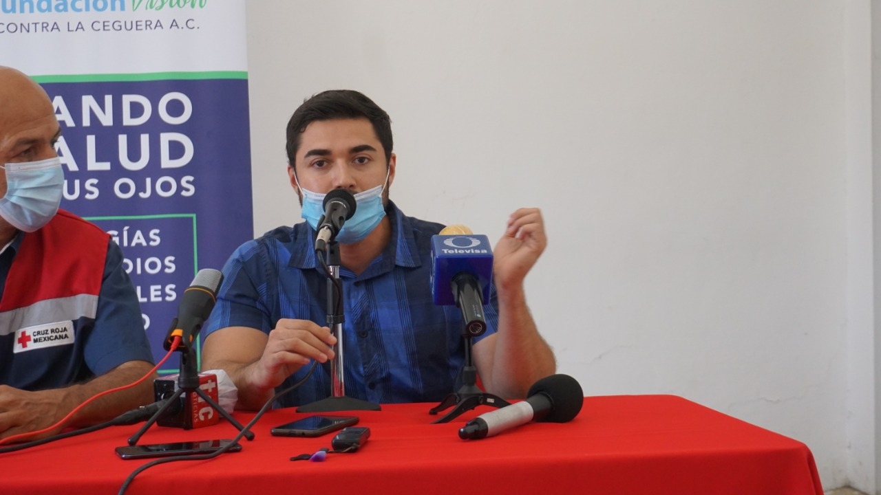 Anuncia Cruz Roja Jornada de Salud Visual Clínica en Campeche