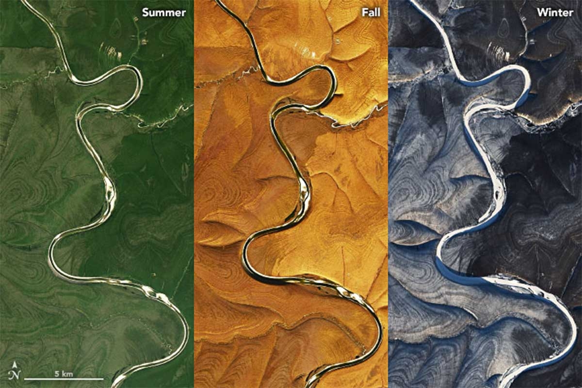 Las fotos de la NASA de Siberia que no tienen explicación