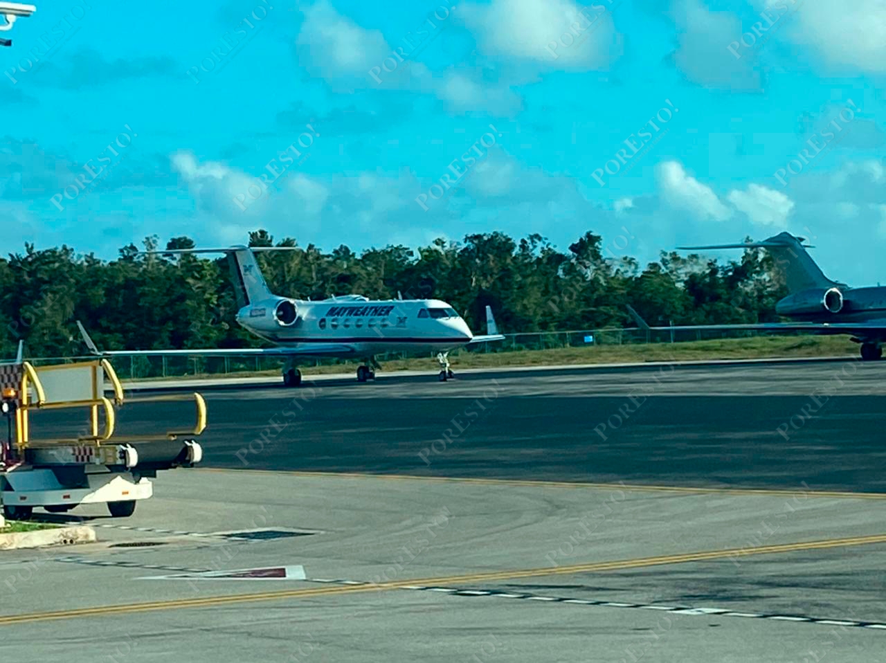 Avión de Floyd Mayweather se encuentra en el aeropuerto de Cancún: VIDEO