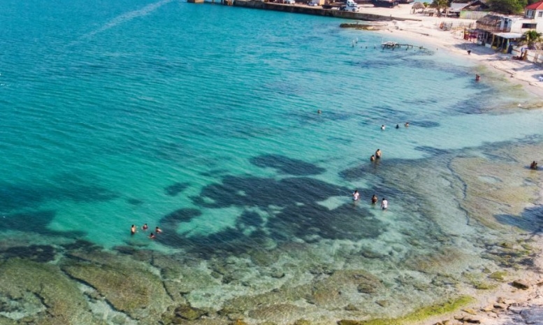 Puerto Real, playa ideal para el snorkel en Ciudad del Carmen