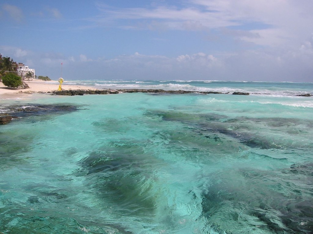 Caleta Tankah, alberca natural de agua cristalina en Tulum