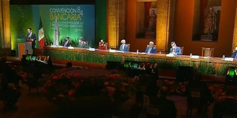 Clausura de la 84 Convención Bancaria en la Ciudad de México