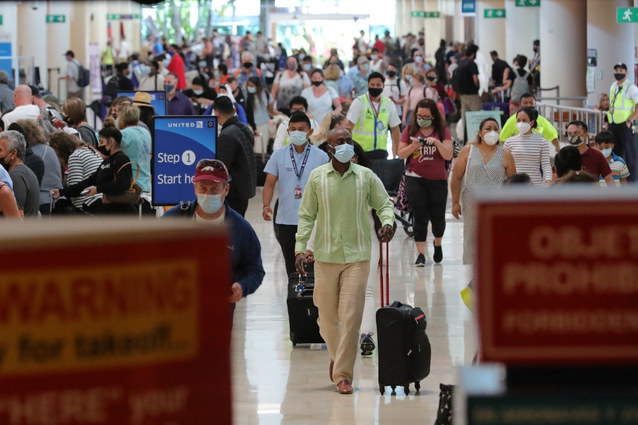 Los visitantes extranjeros fueron quienes acapararon los aeropuertos de México