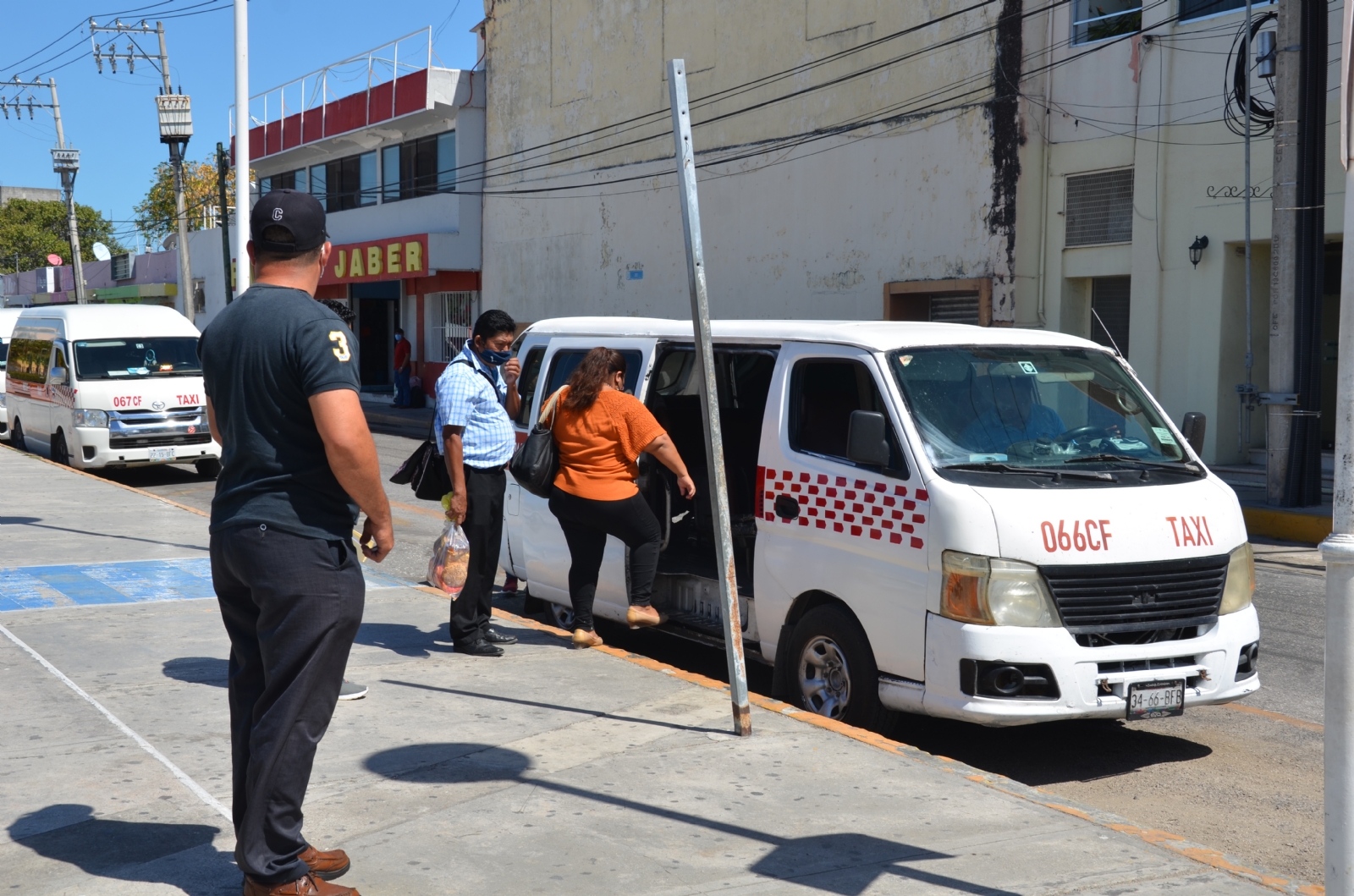 Los taxistas acusaron a la directiva de la Unión de Transporte de la Península de Atasta por el desvío