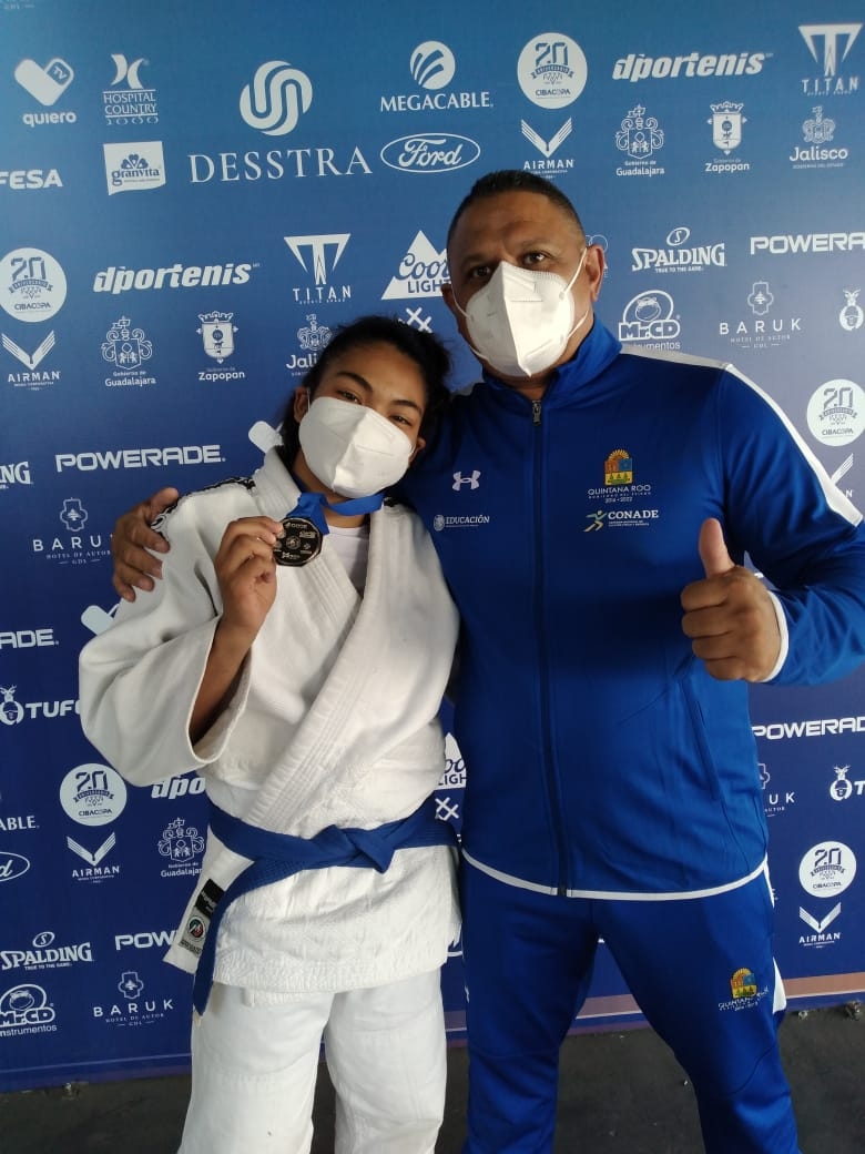 Judoka cancunense logra la plata en torneo 'Profesor Tomoyoshi Yamaguchi 2021'