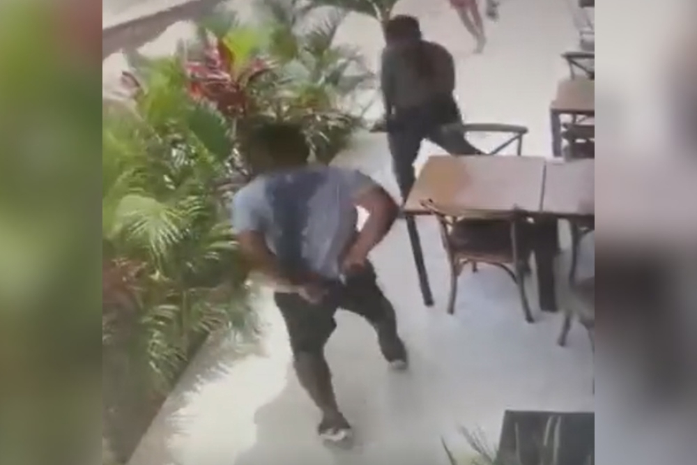 Asaltan de manera violenta un restaurante en Tulum: VIDEO