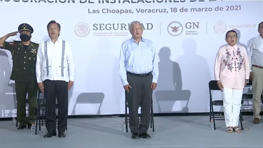 AMLO: Inauguran las instalaciones de la Guardia Nacional en Veracruz