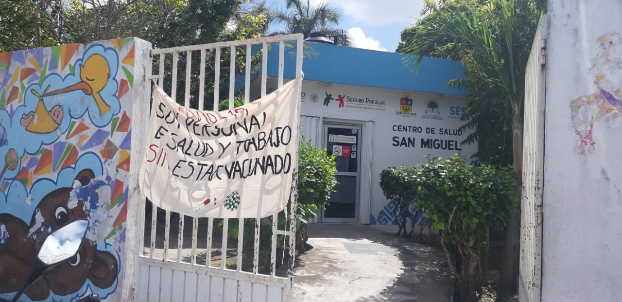 Personal de Salud en Cozumel inconformes por no recibir vacuna contra COVID-19
