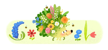 Doodle primaveral de Google