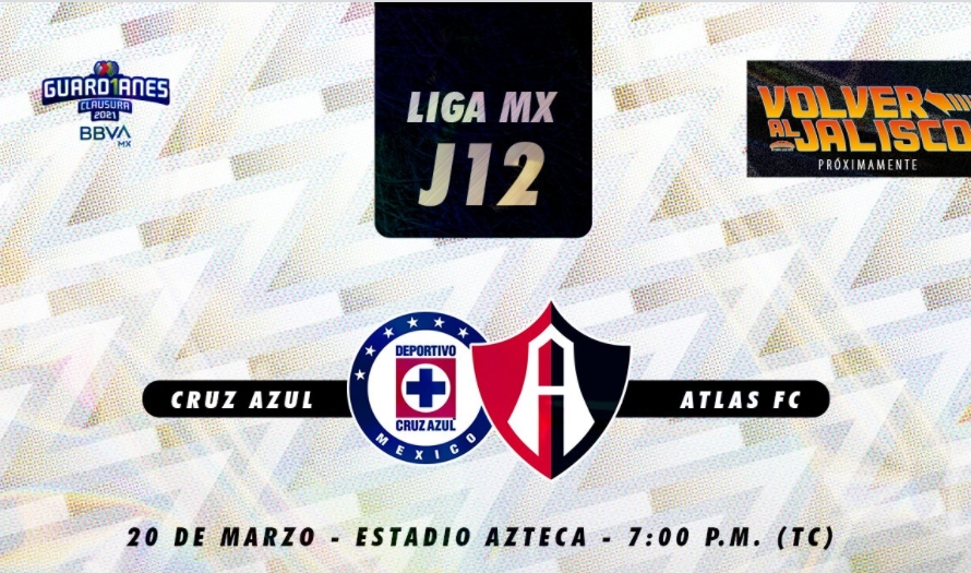 Esta noches, se enfrentan Atlas y Cruz Azul en el Azteca