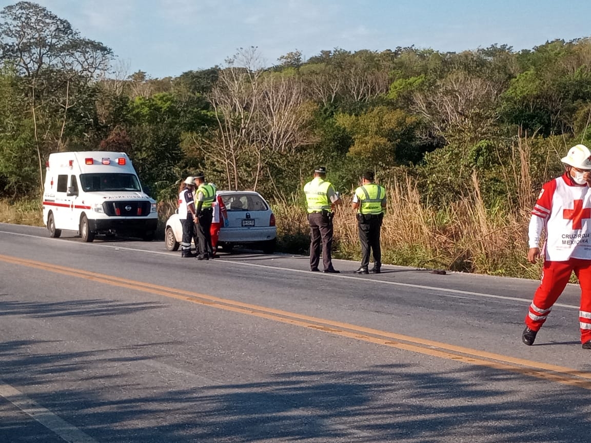 Las autoridades presumen que “Lazaro” habría muerto al instante y que el conductor huyó a pesar de estar herido