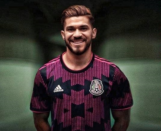 El yucateco Henry Martín porta la nueva camiseta de la Selección Mexicana