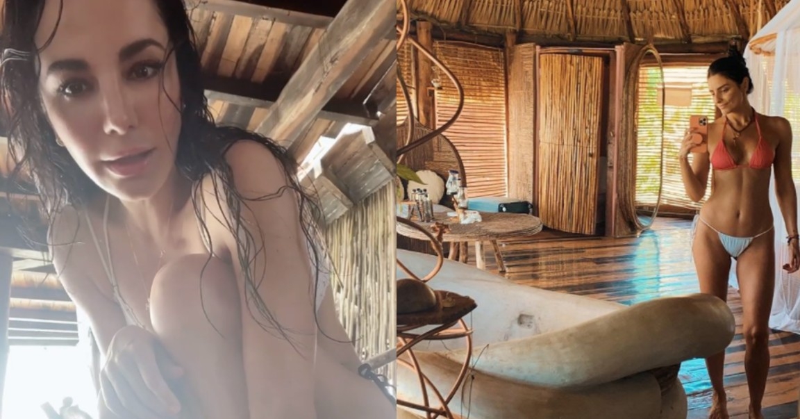 Aislinn Derbez y Martha Higareda deslumbran a sus fans con poses sexys en hotel de Tulum