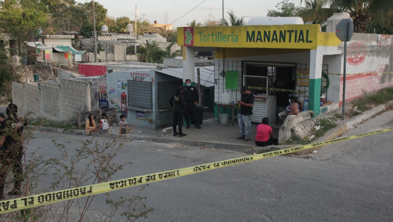 El lesionado fue atendido por paramédicos