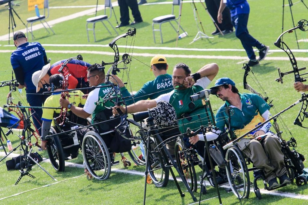 El arquero paralímpico sumó 671 puntos al lanzar las primeras 72 flechas lo que le valió para terminar en la cima de la clasificación