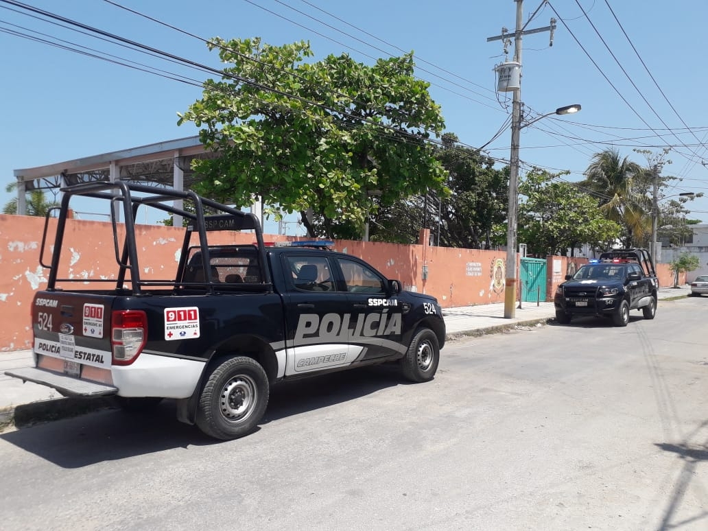 Policías acudieron al lugar de los hechos