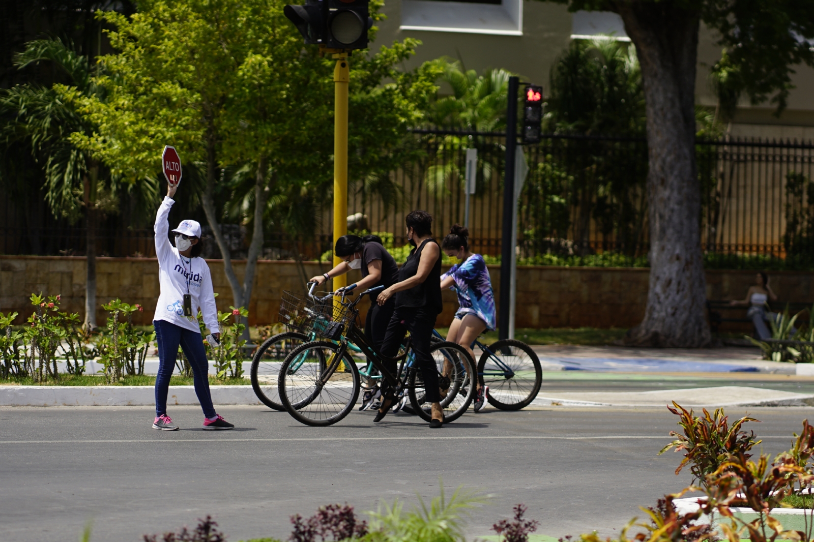 Denuncian falta de medidas de seguridad en ciclovías de Mérida