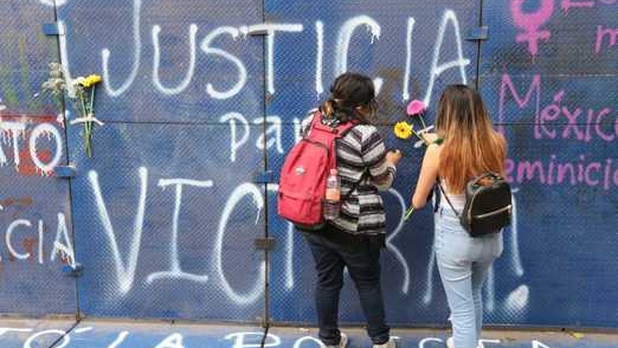 Colectivos feministas exigen justicia para Victoria en CDMX