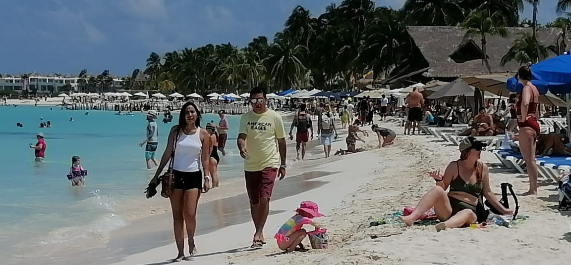 Semana Santa 2021: Más de 3 mil turistas visitan Isla Mujeres