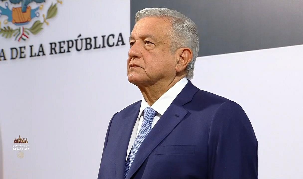 AMLO rinde su primer informe trimestral del 2021 desde Palacio Nacional