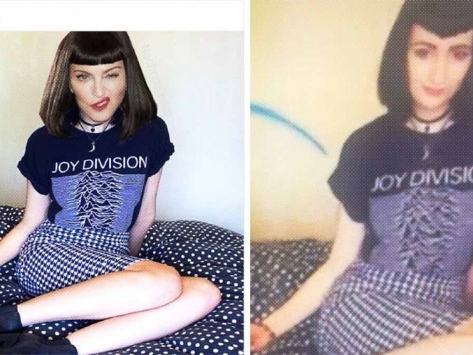 En TikTok acusan a Madonna de 'robar' un cuerpo para una foto