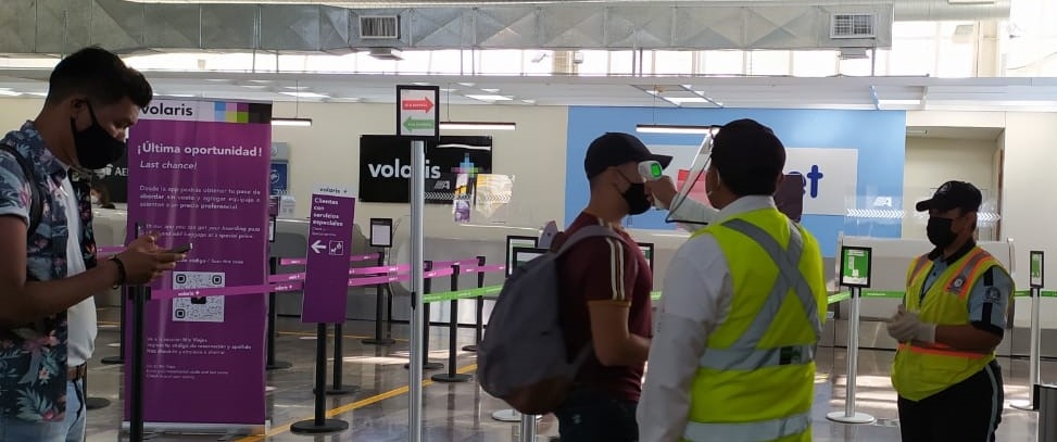 Aeropuerto de Campeche, sin casos de COVID-19 entre viajeros