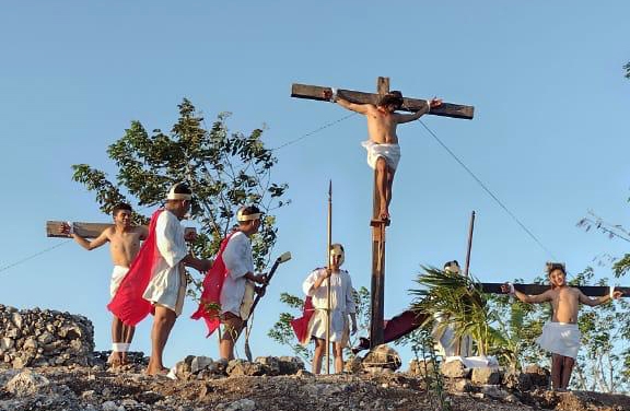 Presentarán Pasión de Cristo de forma virtual en Mama, Yucatán