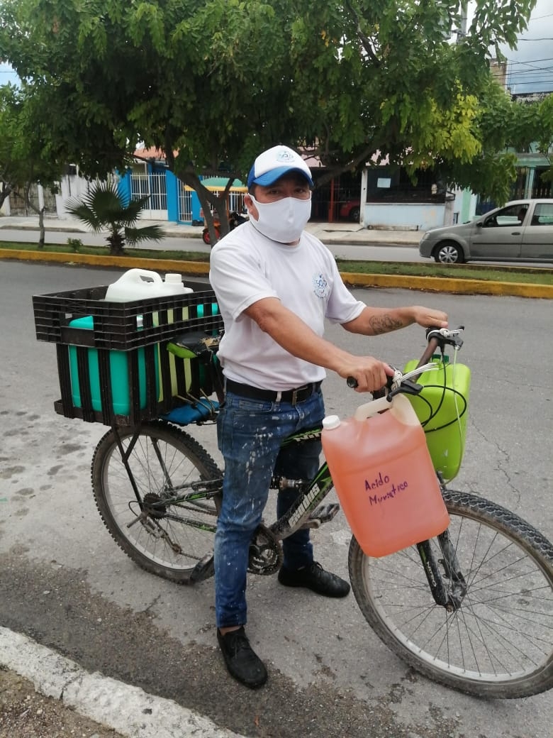 Don Felipe pide ayuda en redes para recuperar su bicicleta en Cancún