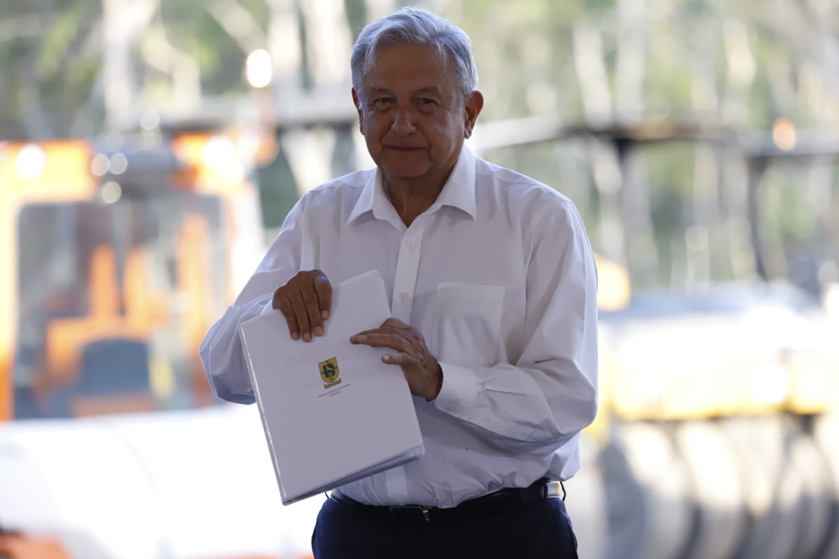 AMLO dijo que el Tren Maya debe terminarse en el 2023