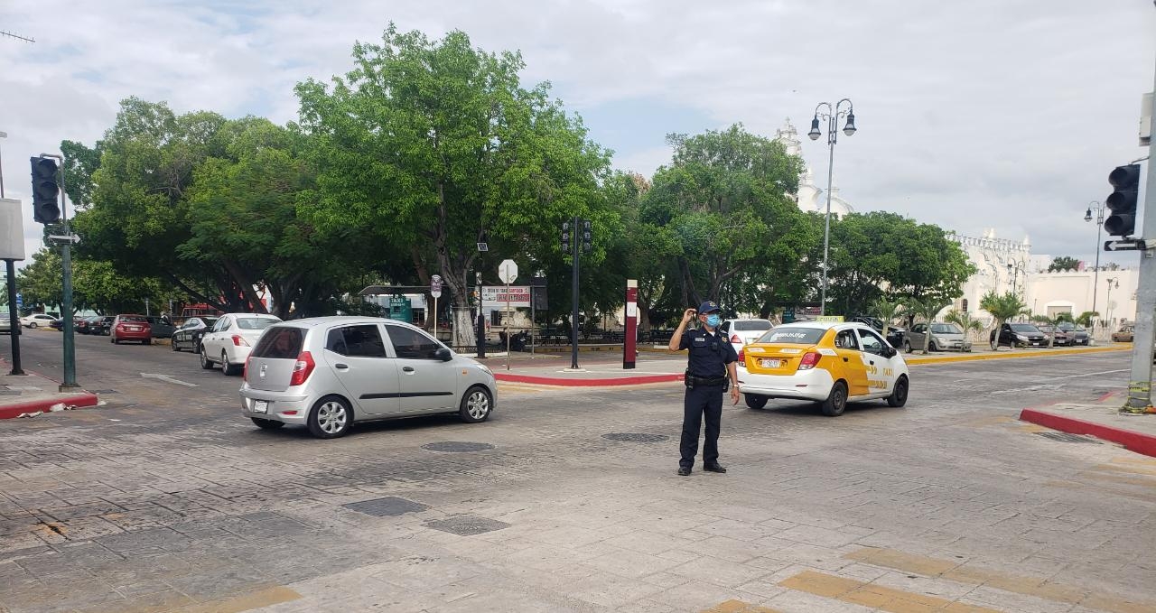 Fallas eléctricas provocan apagón en el Centro Histórico de Mérida