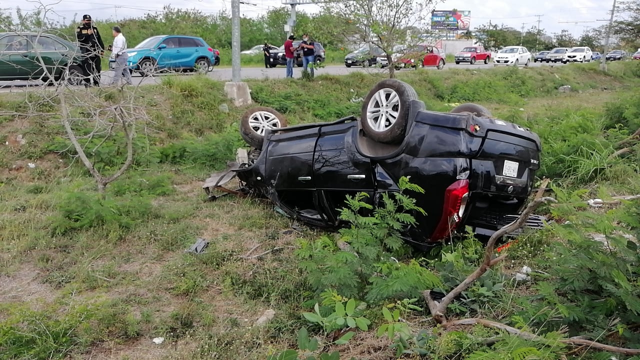 El conductor fue trasladado al hospital