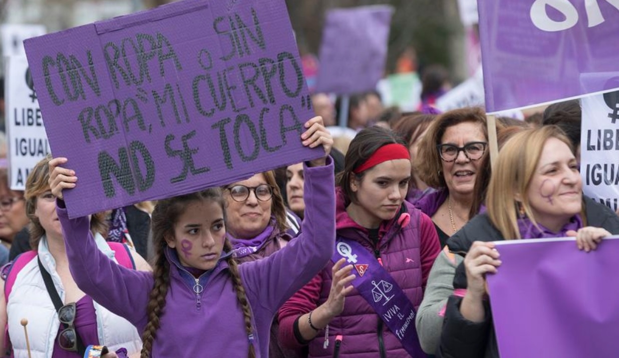 Convocan a realizar Cadena Feminista por el Día Internacional de la Mujer